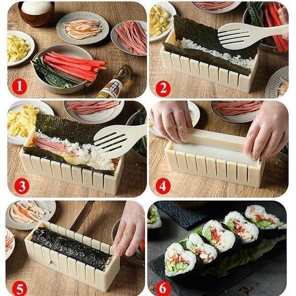 Kit de fabricare a sushi-urilor: Pregătiți-vă sushi-ul ușor acasă