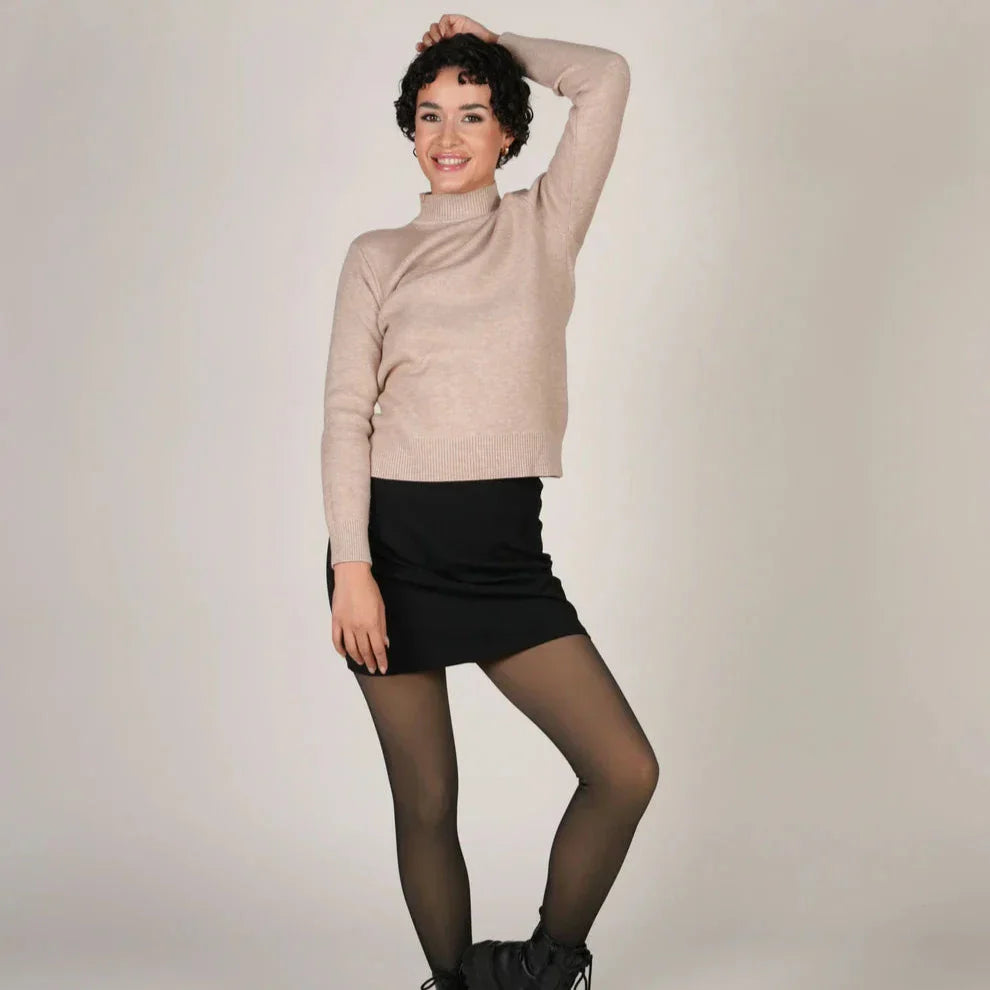 El panty polar transparente