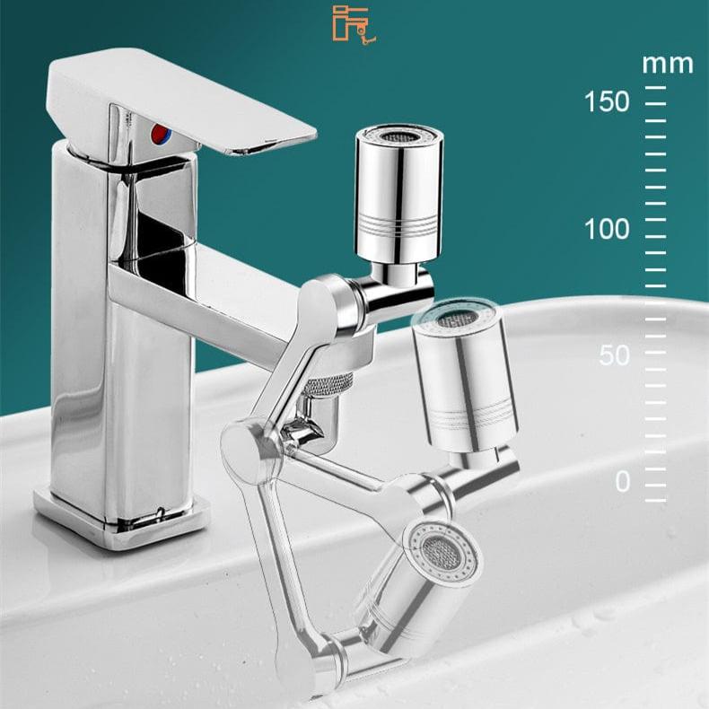 Extensie de robinet rotativ pentru o curățare ușoară