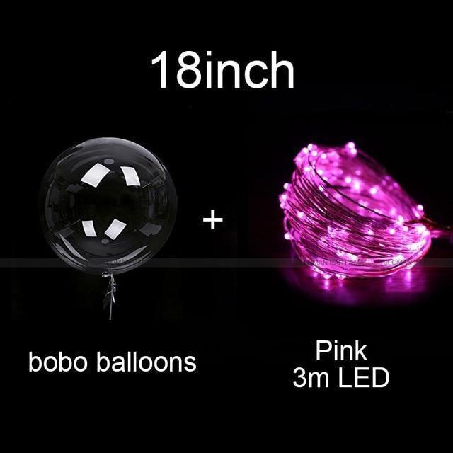 בלונים LED רב-פעמיים להאיר את המסיבות שלכם (X10)