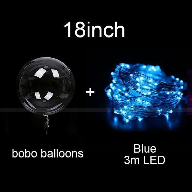 בלונים LED רב-פעמיים להאיר את המסיבות שלכם (X10)