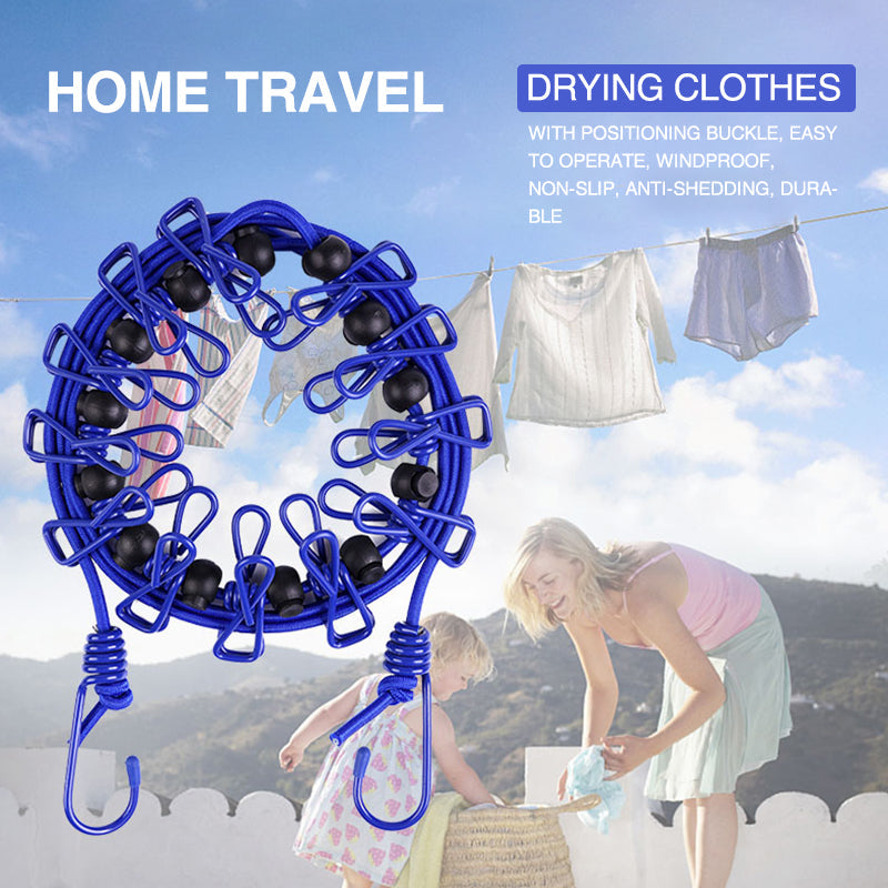 Compact and versatile travel drying rack 