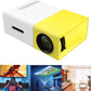 Portable projector for a home cinema experience 