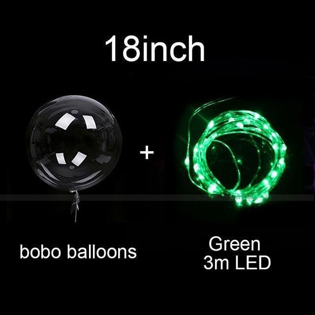 Ballons LED réutilisables pour illuminer vos fêtes (X10)